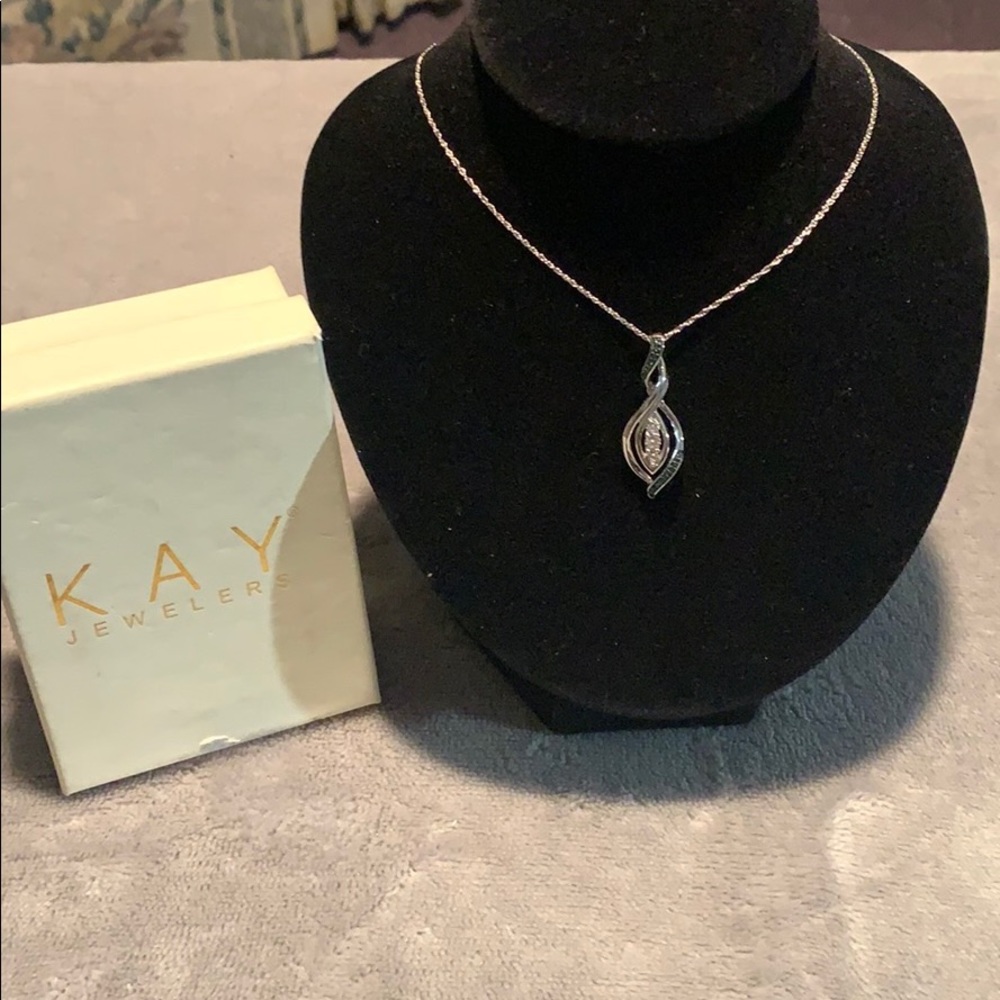 Sterling silver necklace from KAY